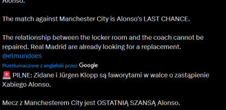 OSTATNIA SZANSA dla Xabiego Alonso! DWÓCH KANDYDATÓW na nowego trenera Realu!